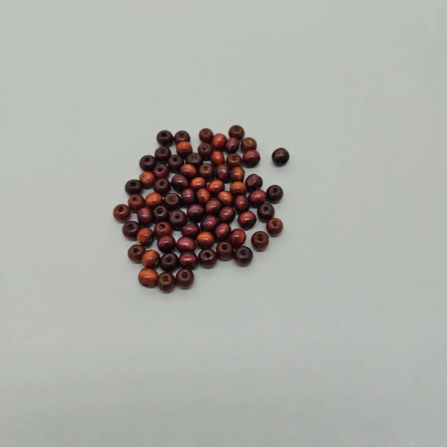 8mm%20%20Parlak%20Bordo%20Yuvarlak,%20Top%20Ahşap%20Boncuk