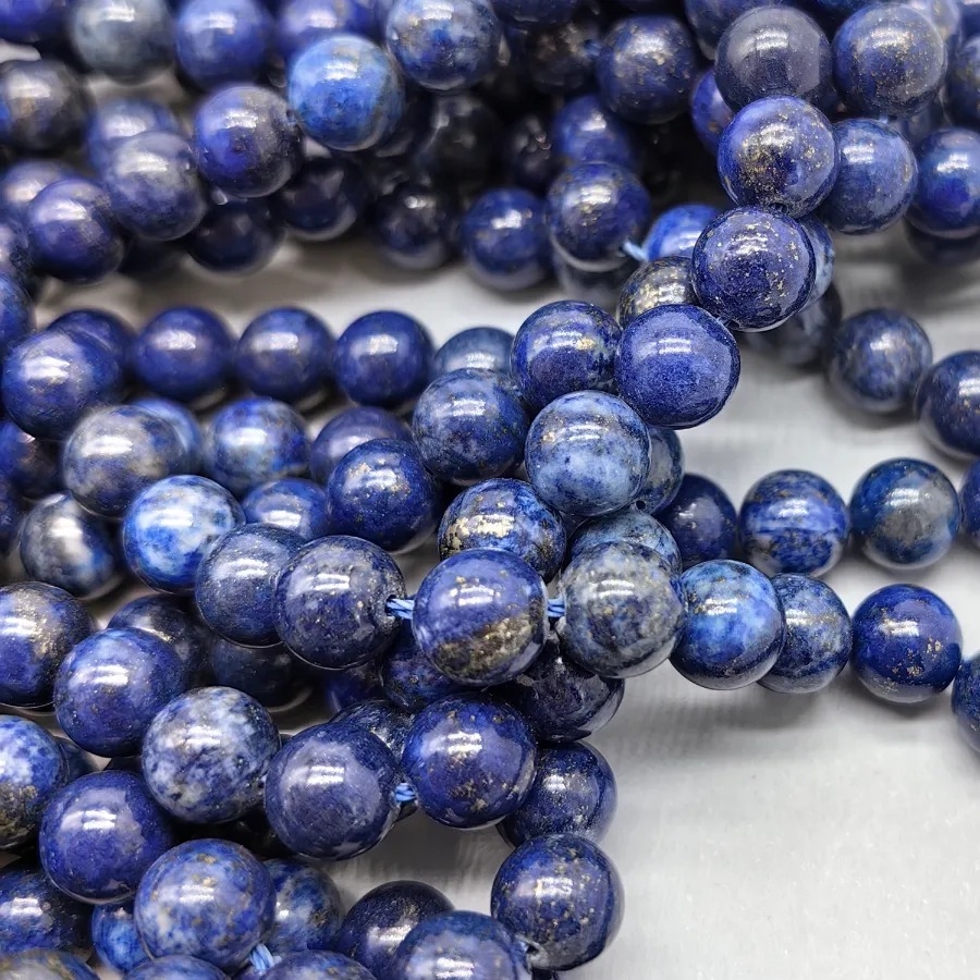 8%20mm%20Lapis%20Lazuli%20Küre%20Kesim%20Doğal%20Taş%20Dizi