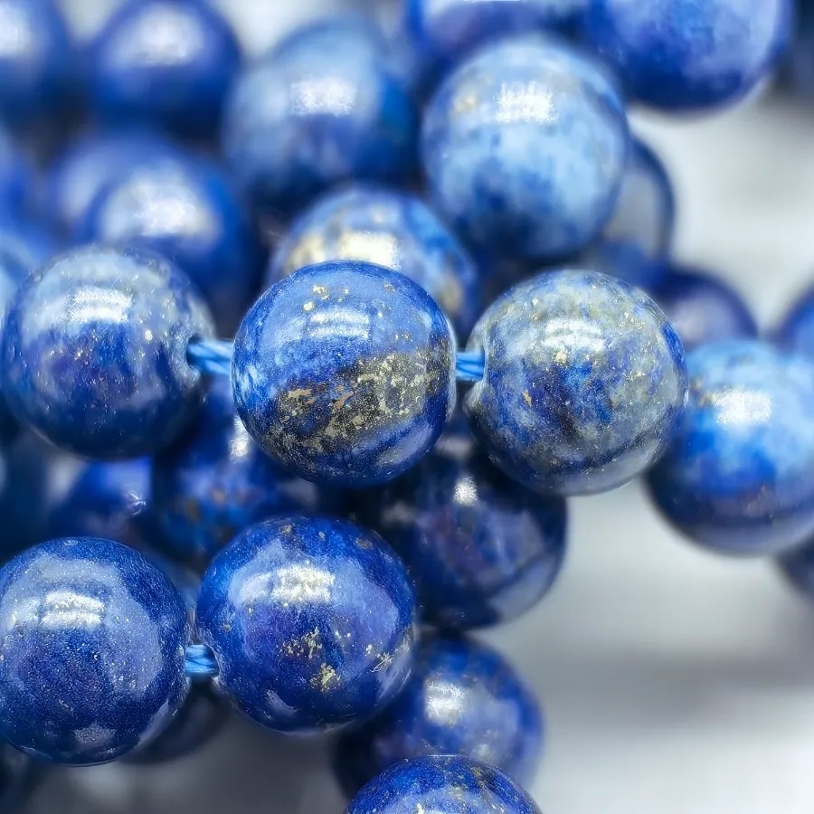 8%20mm%20Lapis%20Lazuli%20Küre%20Kesim%20Doğal%20Taş%20Dizi