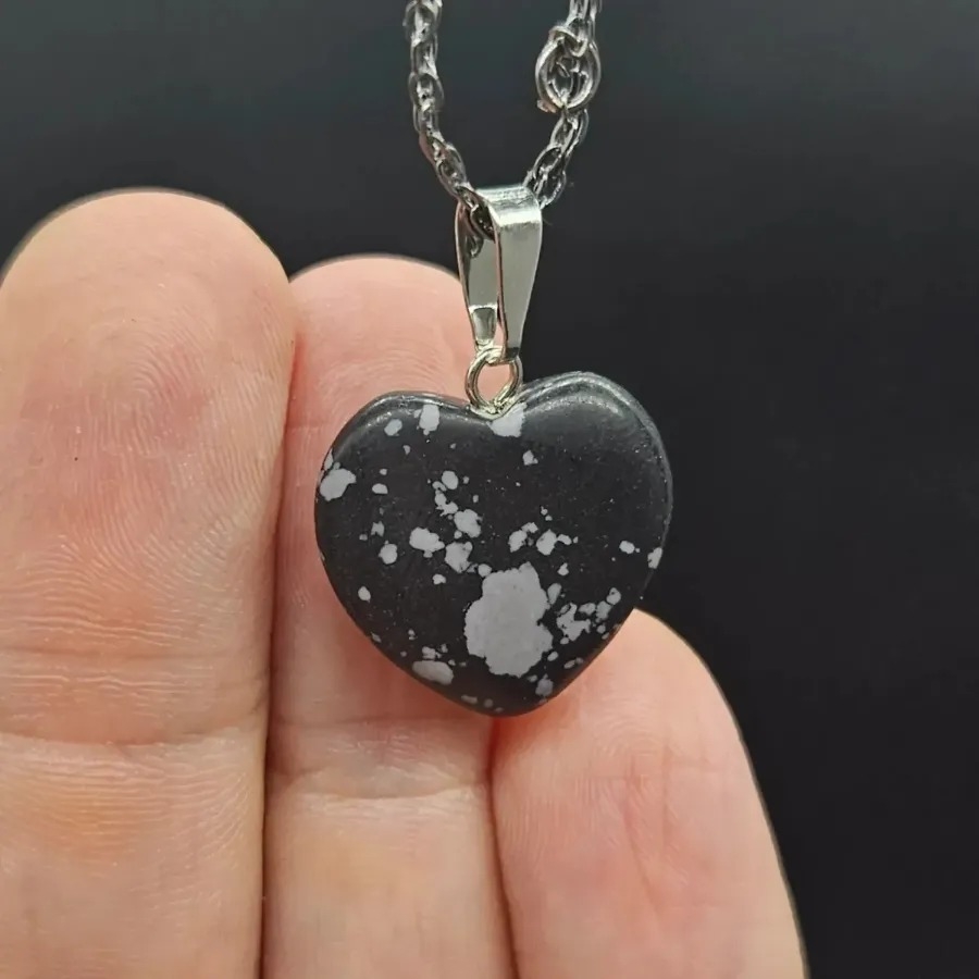 1,5cm%20Obsidyen%20Taşı%20Doğal%20Taş%20Kalp%20Kolye%20Ucu