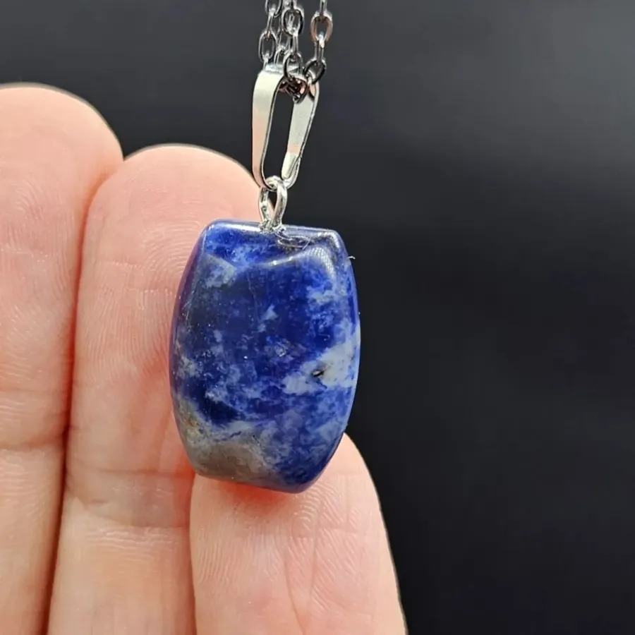 1,5cm%20Lapis%20Taşı%20Doğal%20Taş%20Oval%20Kolye%20Ucu