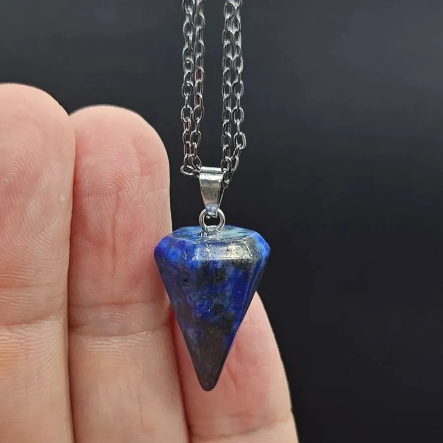 2x3cm%20Lapis%20Doğal%20Taş%20Piramit%20Kesim%20Lacivert%20Pandül