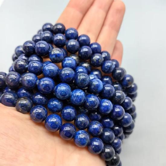 10 mm Lapis Lazuli Küre Kesim Doğal Taş Dizi