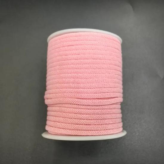 20MT / 3mm Pembe Milano İp, Paracord Bileklik İpi