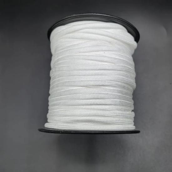 30MT / 4mm Beyaz Milano İp, Paracord Bileklik İpi