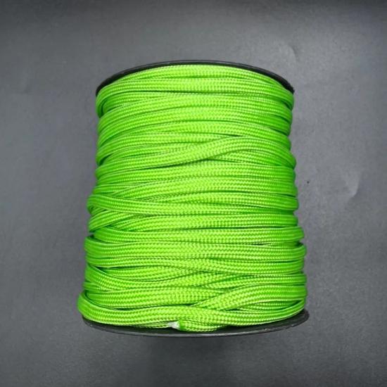 30MT / 4mm Yeşil Milano İp, Paracord Bileklik İpi