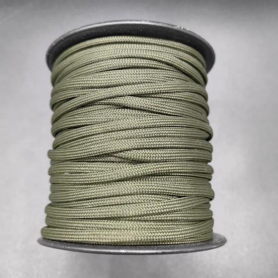 30MT / 4mm Nefti Yeşil Milano İp, Paracord Bileklik İpi