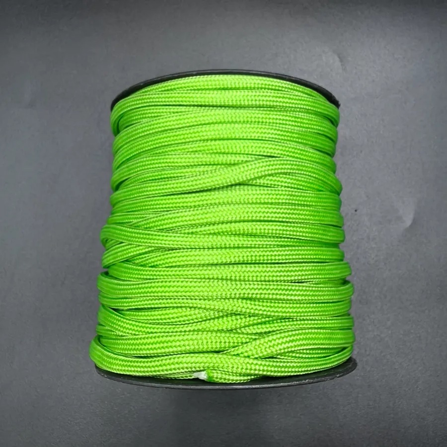 30MT%20/%204mm%20Yeşil%20Milano%20İp,%20Paracord%20Bileklik%20İpi